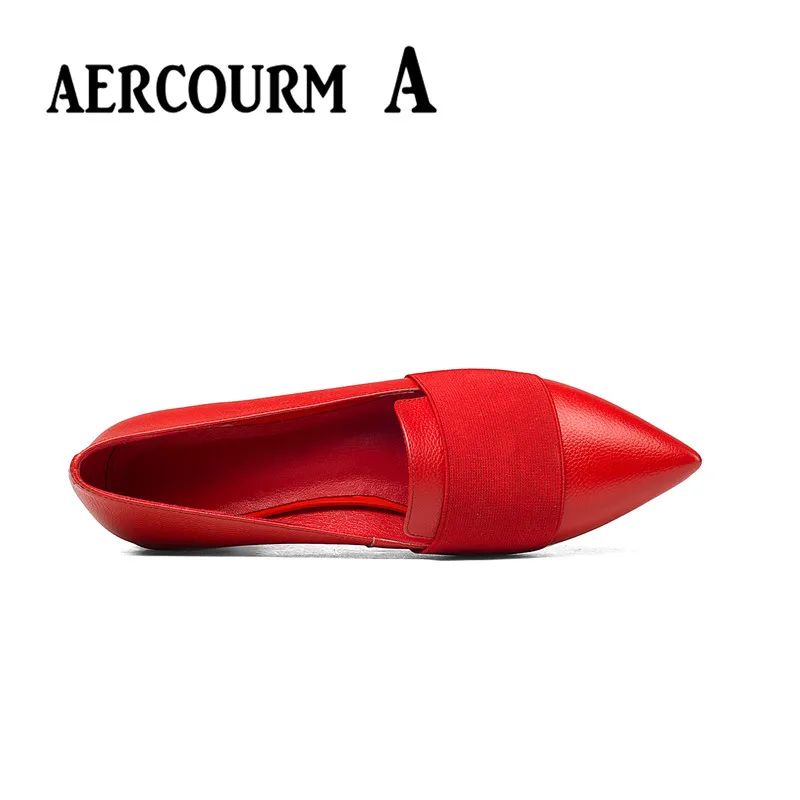 Aercourm A/; женская обувь из натуральной кожи; женская обувь на низком каблуке; черные туфли на каблуке; пикантная женская обувь для офиса и вечеринки; большие размеры 34-43