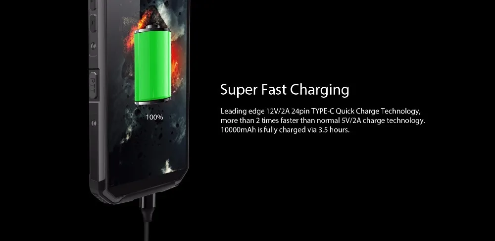 Blackview Bv9500 Pro Водонепроницаемый Walkie Talkie смартфон 6 ГБ ОЗУ 128 Гб ПЗУ Восьмиядерный 5," Fhd 18:9 аккумулятор 10000 мАч мобильный телефон