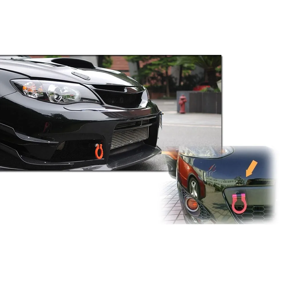Буксировочный крючок mrhello racing для KIA K2/K3/K4 MAZDA 256RX 8 буксировочный крючок|Буксировка