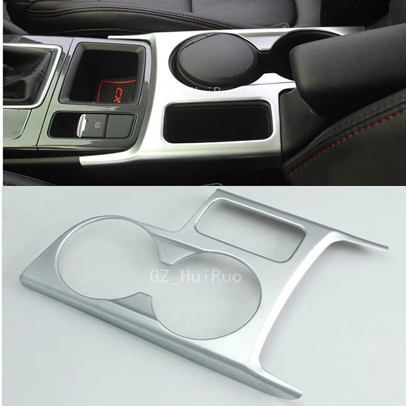 

nterior Water Cup Holder Decorative Cover Trim 1pcs for MAZDA CX-5 CX5 2015