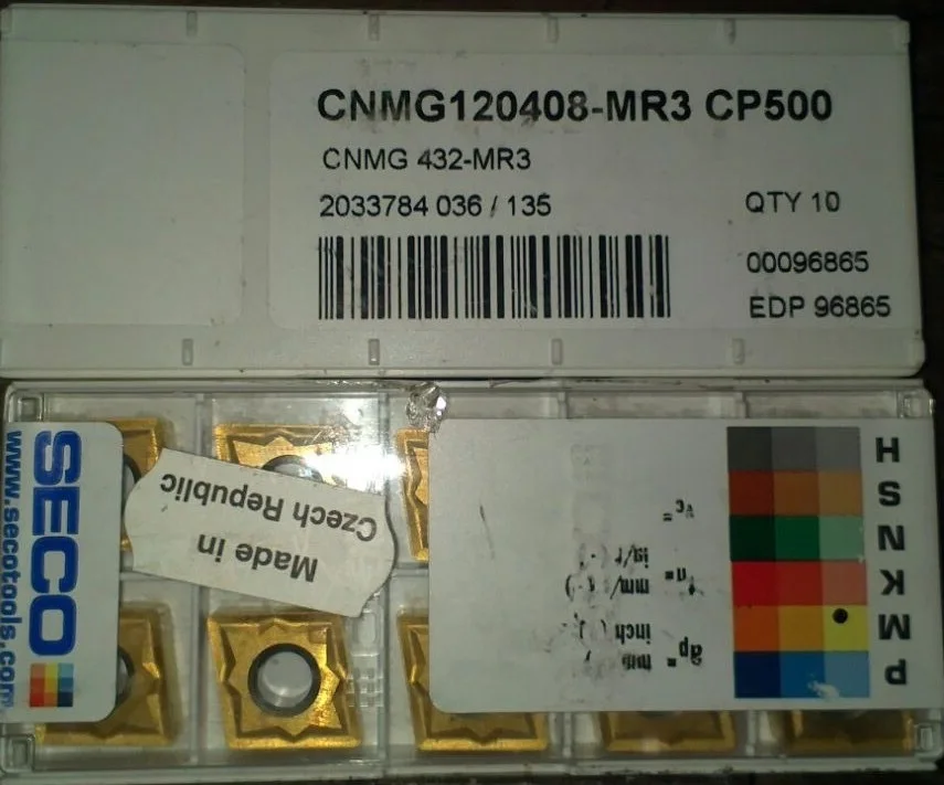 10 шт инструменты карбида вставки CNMG120408 MR3 CP500|Крепления| |