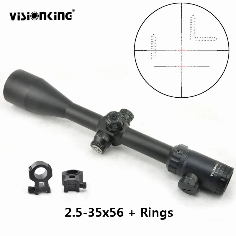 Оптический прицел Visionking 2 5 35x56 водонепроницаемый высокой мощности для охоты