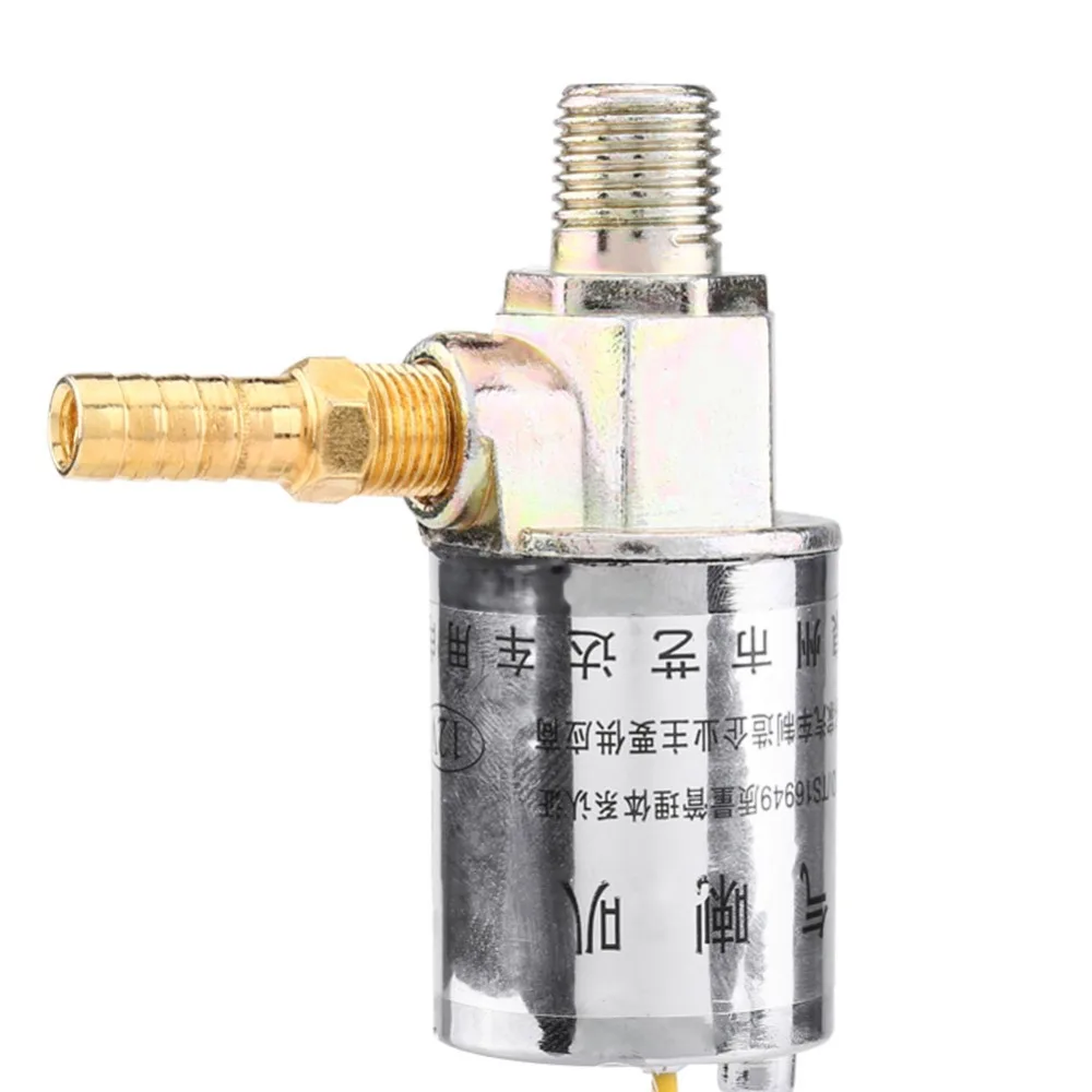 WALFRONT 12V Электрический электромагнитный клапан рожки и пневматическая система 1/4 дюйма Металл Поезд клаксон грузовика соленоидного клапана выгодная цена