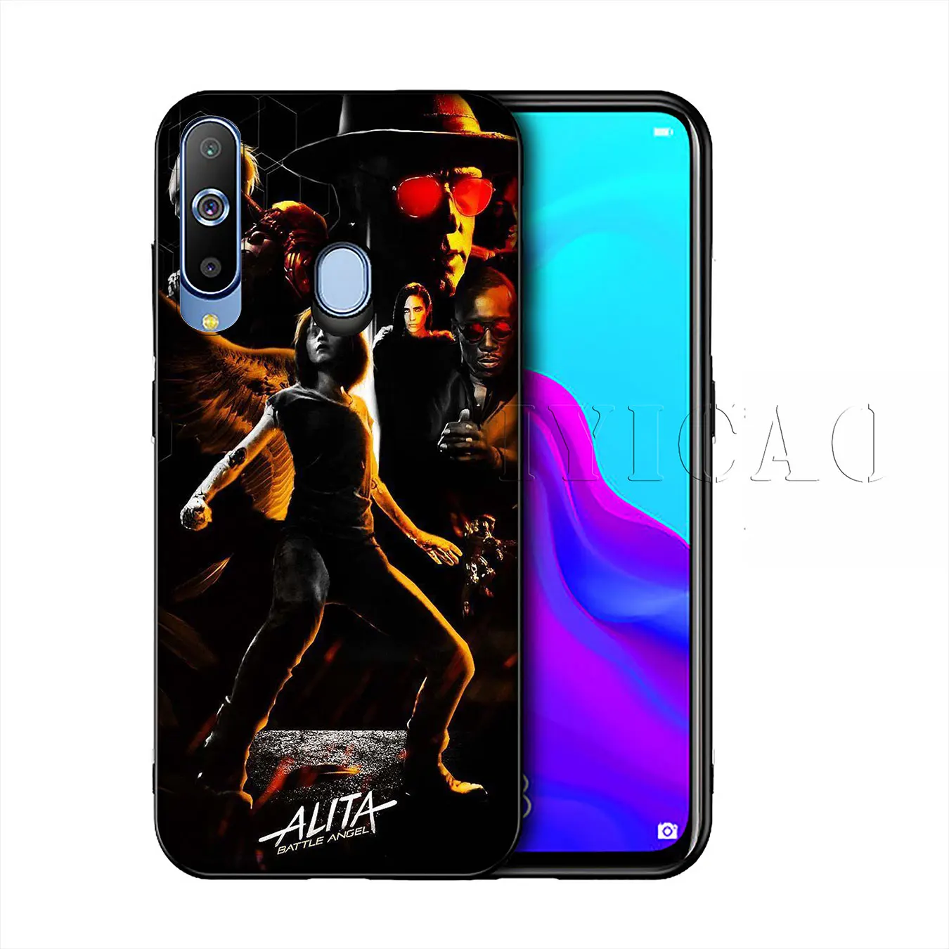 Iyicao Alita битва Ангел Силиконовый мягкий чехол для samsung Galaxy A10 A30 A40 A50 A70 M10 M20 M30 крышка