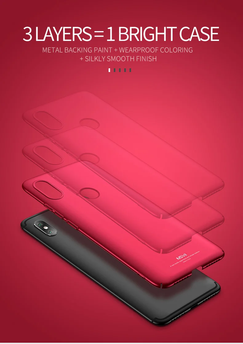 Xiaomi mi A2 lite чехол msvii ультра-тонкий полный защитный чехол для телефона для xiaomi mi 6X A2 чехол Xio mi A2 mi 6X global чехол s