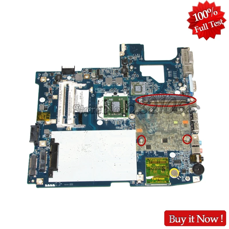 NOKOTION MBARS02001 материнская плата для ноутбука acer aspire 5530 основная плата JALB0 L02S DDR2 LA-4171P Процессор