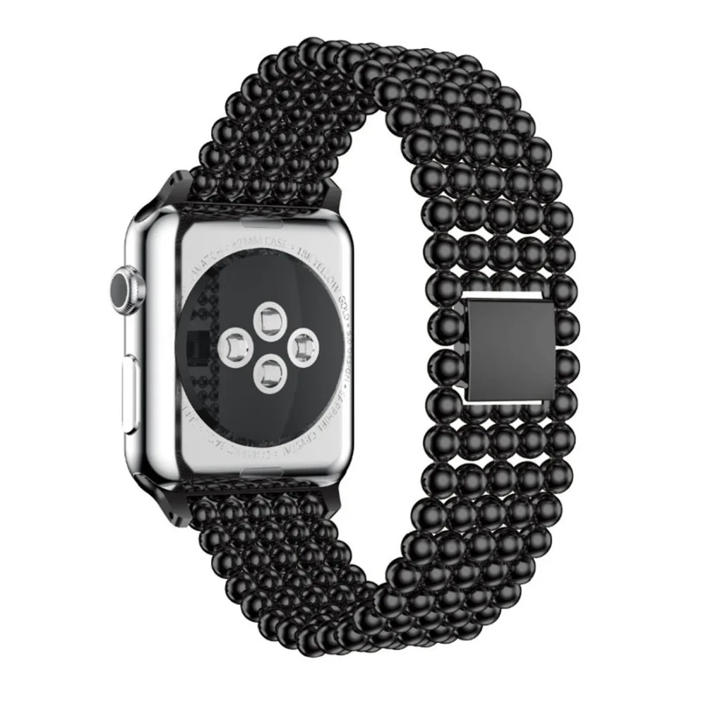 Хохлатый ремешок из нержавеющей стали для Apple Watch 42 мм 38 iwatch series 3 2 1 браслет Ссылка