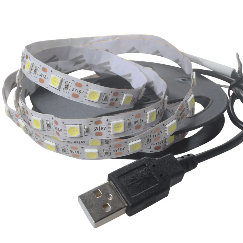 Водонепроницаемая светодиодная лента 120 s 5050usb 2 м Usb | Лампы и освещение