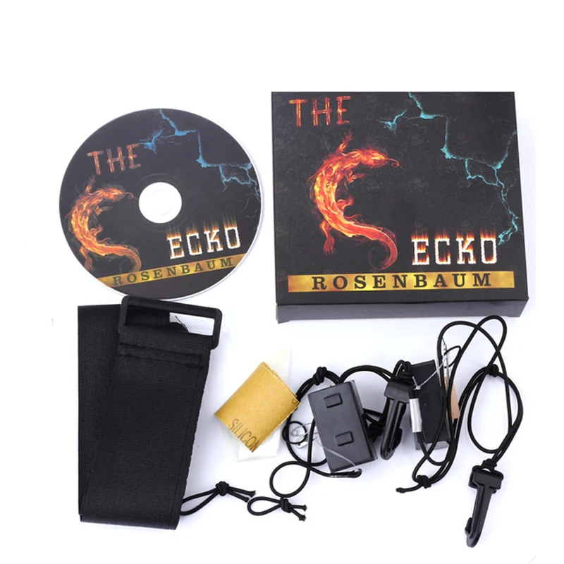 Волшебные трюки Gecko от Jim Rosenbaum (Gimmicks + DVD) исчезающие устройство забавный крупным