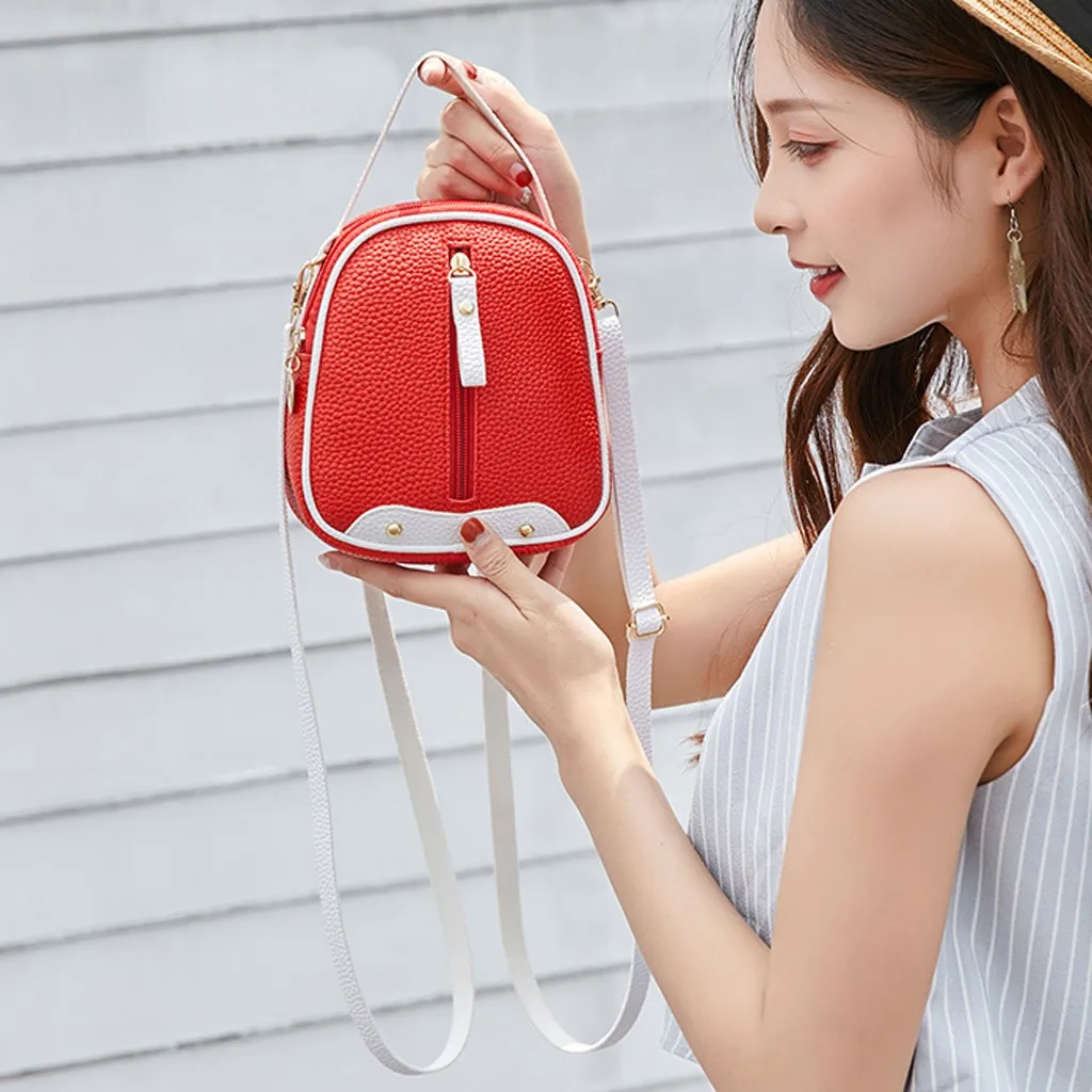 Мини-рюкзак для девочек милый модный женский маленький рюкзак кошелек с надписью