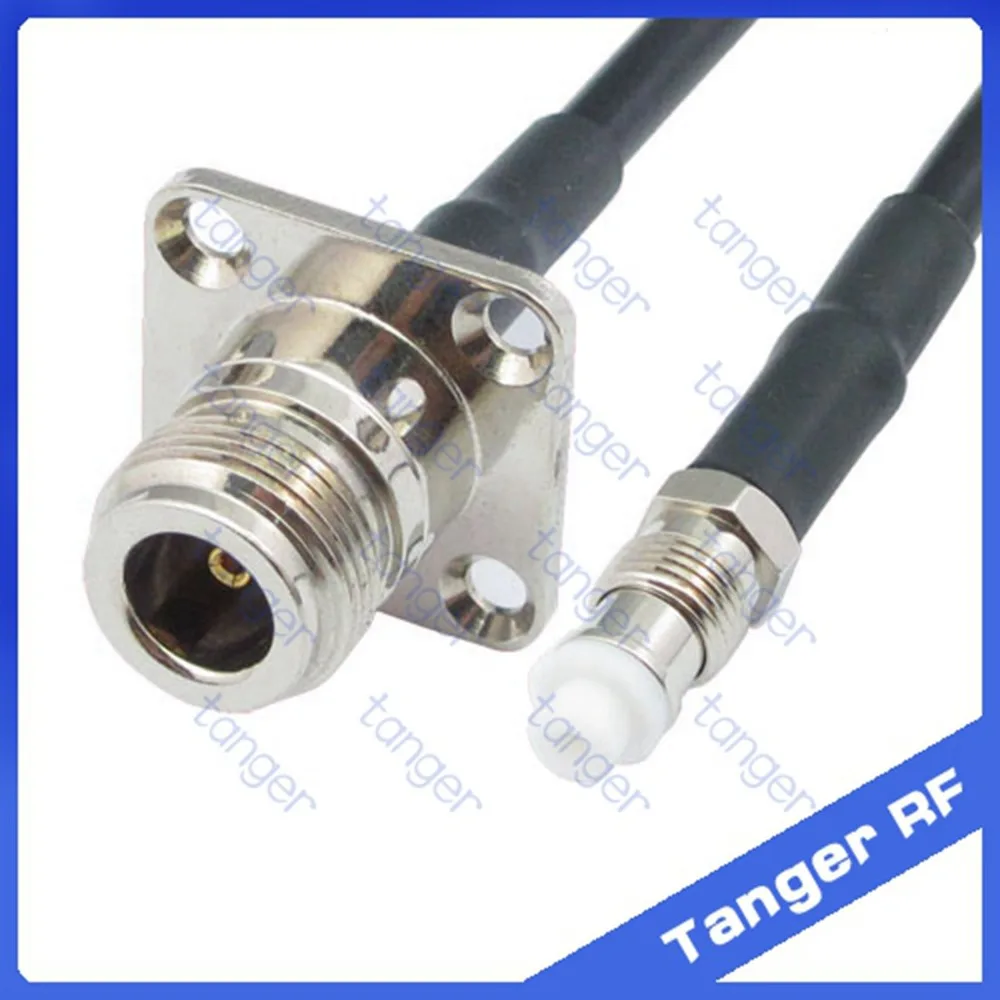 Лидер продаж FME входной порт для разъем Jack N 4 четыре отверстия панели RF RG58 косичка