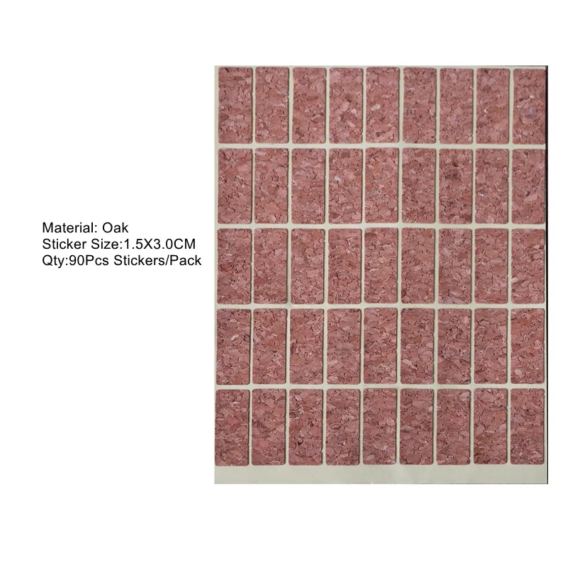 Oak(90Pcs) DIY Стеклянная банка деревянная наклейка s керамическая банка этикетка для бутылок кухонный бак для хранения наклейка сортировочные бирки Домашний Органайзер аксессуары - Цвет: Oak(90Pcs)