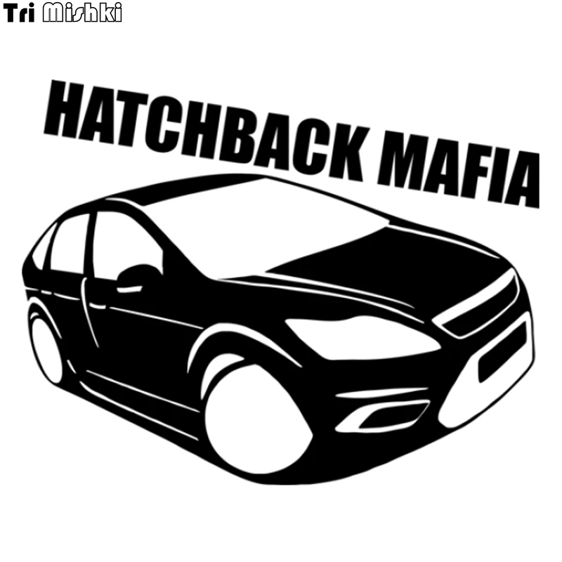 Tri Mishki HZX041 15*19см наклейки на авто hatchback mafia виниловые мотоцикл акссесуары