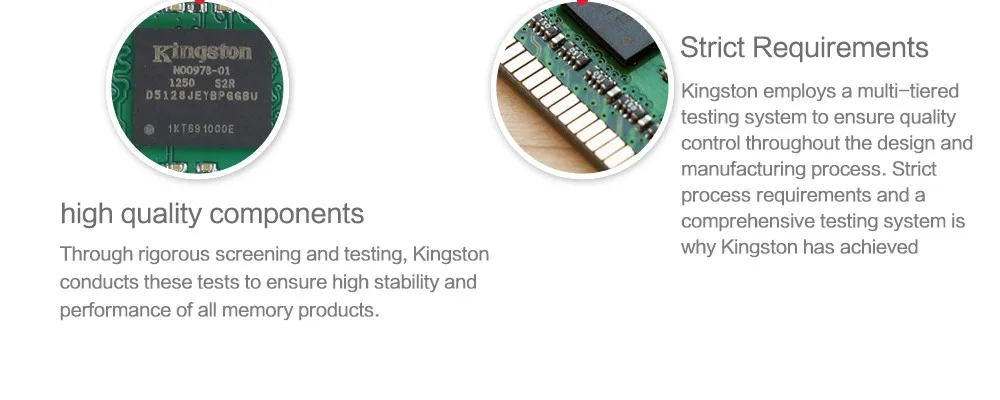Оригинальная оперативная память kingston Memoria 8 ГБ 4 ГБ 2 Гб 1600 МГц DDR3(PC3-12800) 240 Pin Intel DIMM материнская память для настольных ПК