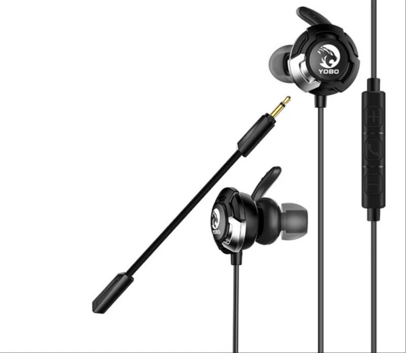 Проводная игровая гарнитура наушники для бега спортивный сабвуферный наушник с