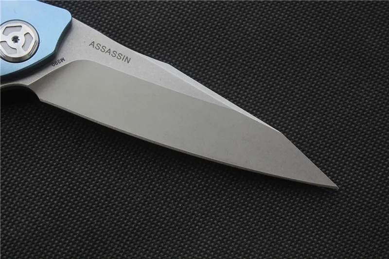 Складной нож Maxace Dwemer Assassin углеродное волокно (Stonewash) лезвие: M390 ручной инструмент