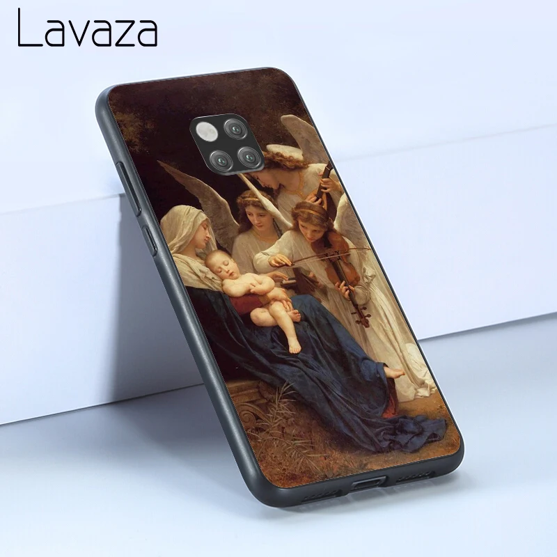Мягкий чехол lawaza Song of the angels для Huawei Honor 6 7A Pro 7C 8C 7 8X 8 9 10 lite Note |