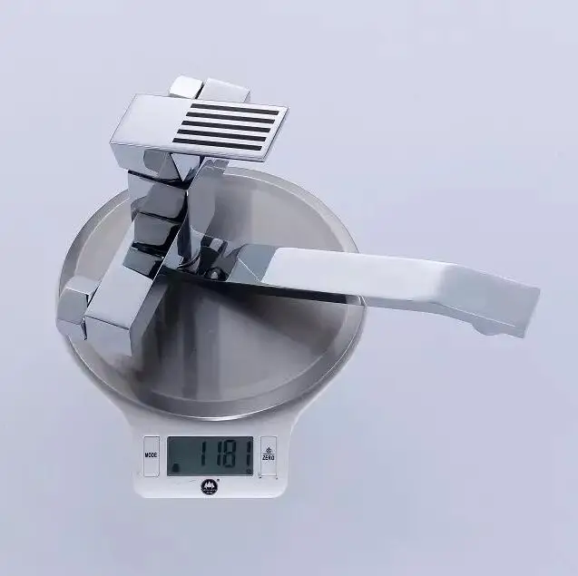 

LANGYO The Walls of The Bathroom Faucet Into The Wall Type Kitchen Faucet Brass Cold Hot Water Faucet Free Shipping