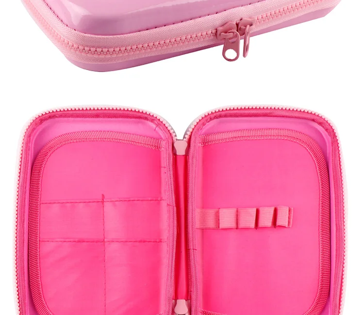 Единорог кавайный пенал EVA креативные школьные принадлежности большой пенал большой Карандаш Чехол