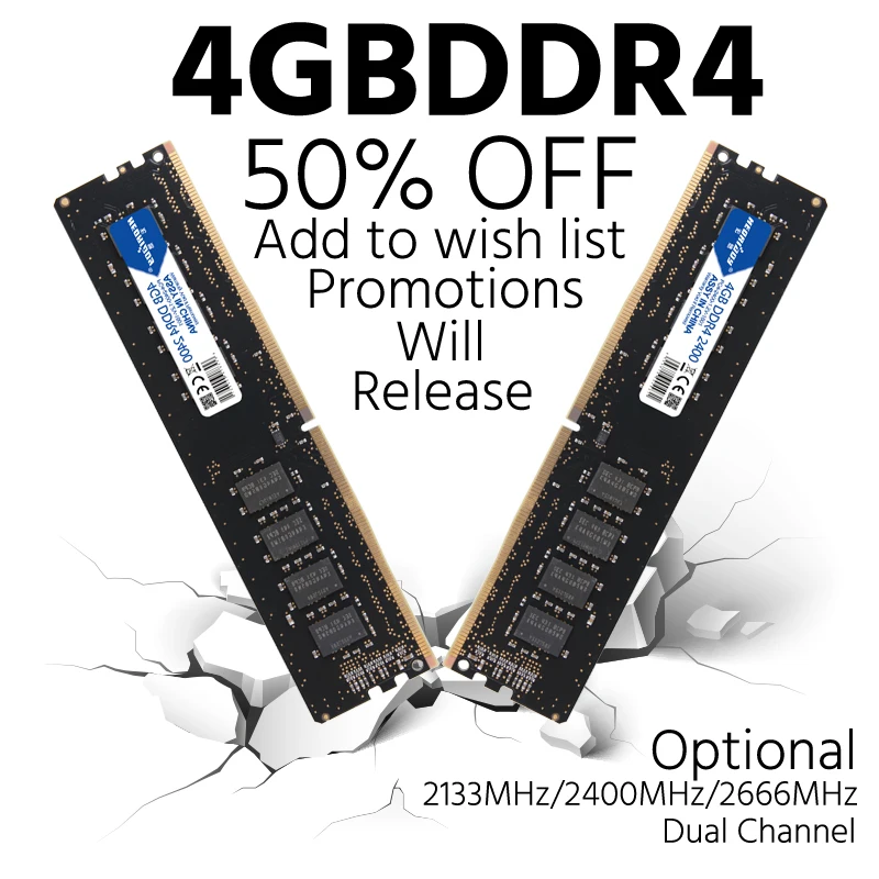 Оперативная Память ddr4 8 ГБ 2x4 ГБ 2400 МГц
