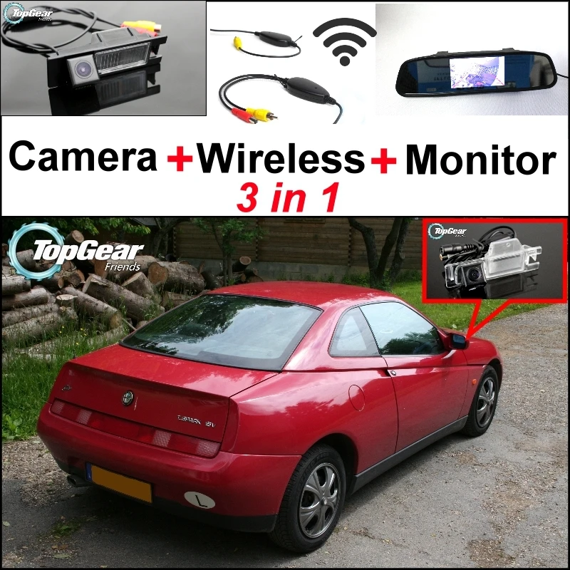 3 в 1 специальная Wi Fi камера + беспроводной приемник зеркальный монитор резервная