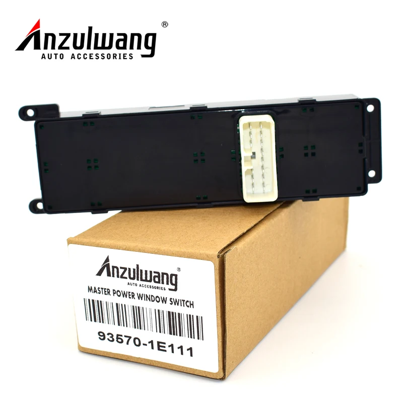 ANZULWANG 93570-1E111 главный переключатель электростекла 935701E111 для HYUNDAI ACCENT 1.6L (2007 ~ 2010) |
