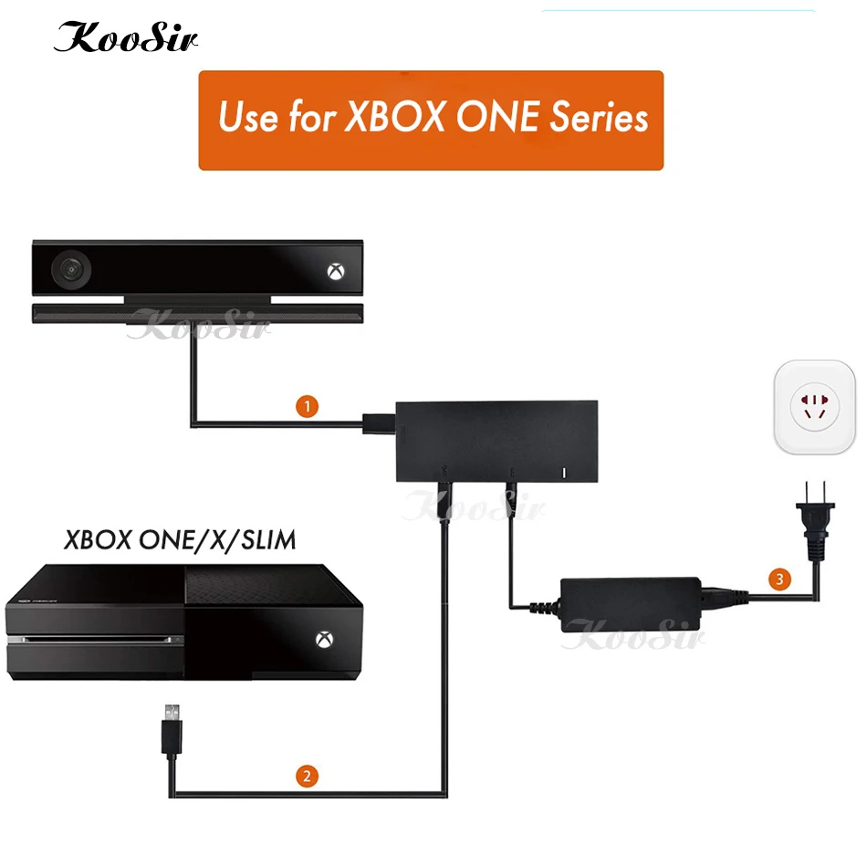 Новейшая версия Kinect 2,0 Датчик переменного тока адаптер питания для xbox one Slim/X/Windows PC для xbox ONE S/X Kinect адаптер