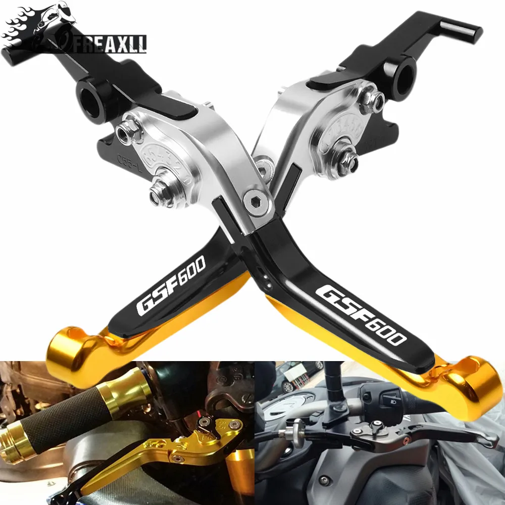 Регулируемые выдвижные складные рычаги тормозной муфты CNC для Suzuki GSF600 BANDIT 1995 1999 GSF