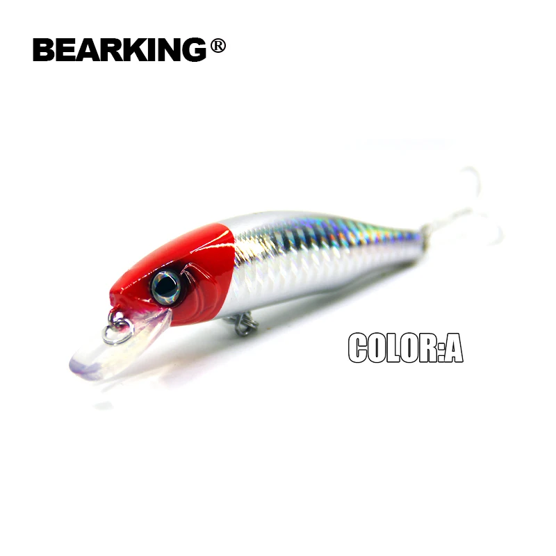 Популярная модель 5 шт./лот а + рыболовные приманки 2017 для продвижения bearking 85 мм/13 г