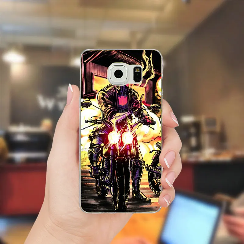 For Samsung Galaxy Note 2 3 4 5 8 S2 S3 S4 S5 Mini S6 S7 S8 S9 Edge Plus Shell Soft TPU Silicone Mobile Phone Bag Case Red Hood | Мобильные