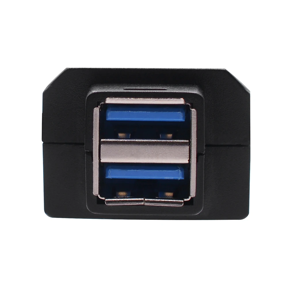 Водонепроницаемый QC3.0 мотоцикл двойной USB зарядное устройство 12 24V светодиодный