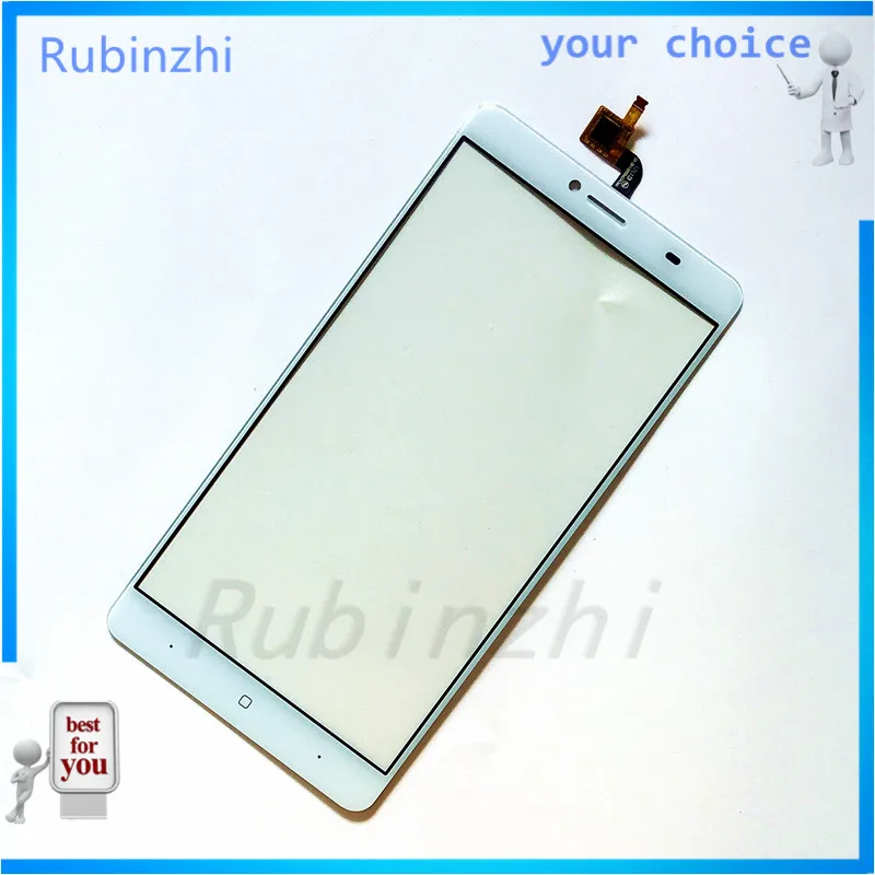 Сенсорный экран RUBINZHI для телефона DOOGEE Y6 Max сенсорный дигитайзер датчик переднее