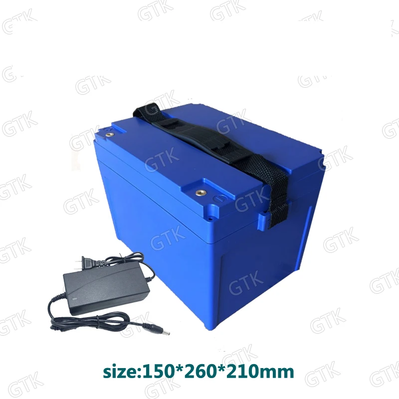 GTK 6В 100Ah Lifepo4 батарея 3 2 в BMS 2s 6 4 без свинцово кислотного инвертора EV солнечной