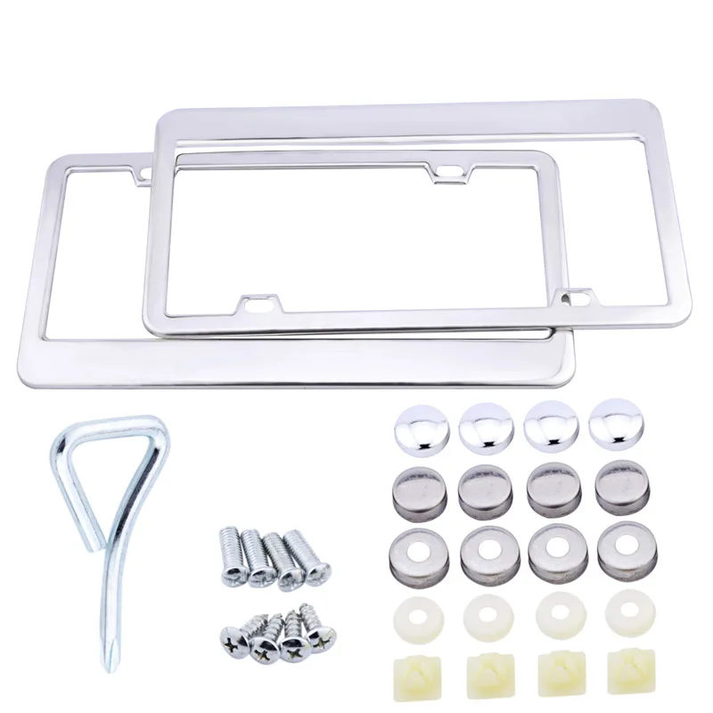 2 шт колпачок для гайки и винта+ болт крышка набор для автомобиля Грузовик Мотоцикл безопасность стандартный размер рамка номерного знака с установочным инструментом