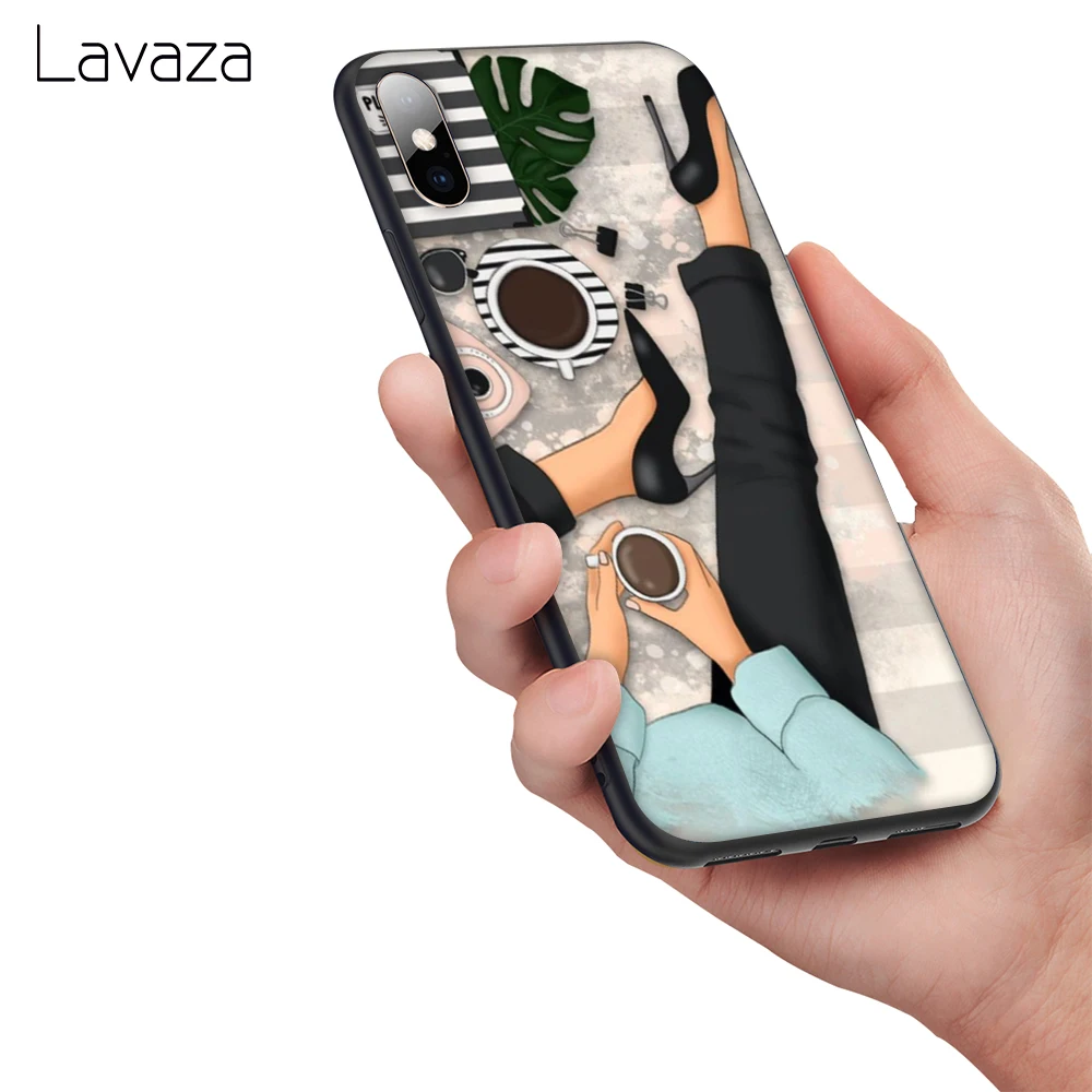 Мягкий силиконовый чехол Lavaza VOGUE Queen Princess Girl для Apple iPhone 5 5s 6 6S 7 8 Plus 5S SE X XS MAX XR |