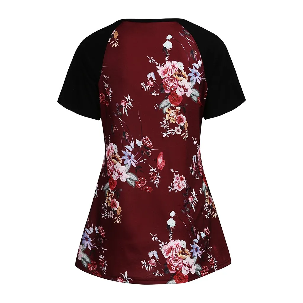 Женская футболка с короткими рукавами для грудного вскармливания | Мать и