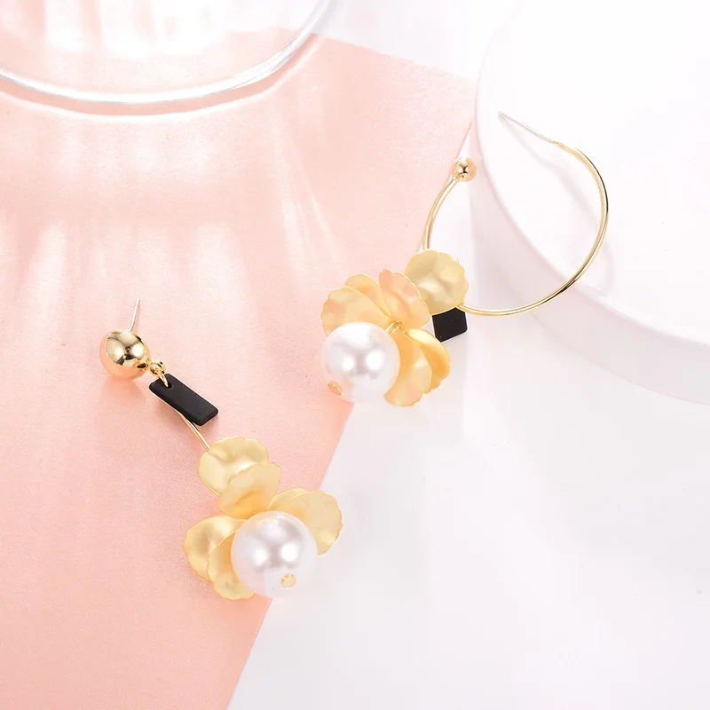 2019 New Vintage Round Drop Earrings Imitation Pearls Pendant Dangle For Women Party Wedding Jewelry pendientes mujer | Украшения и