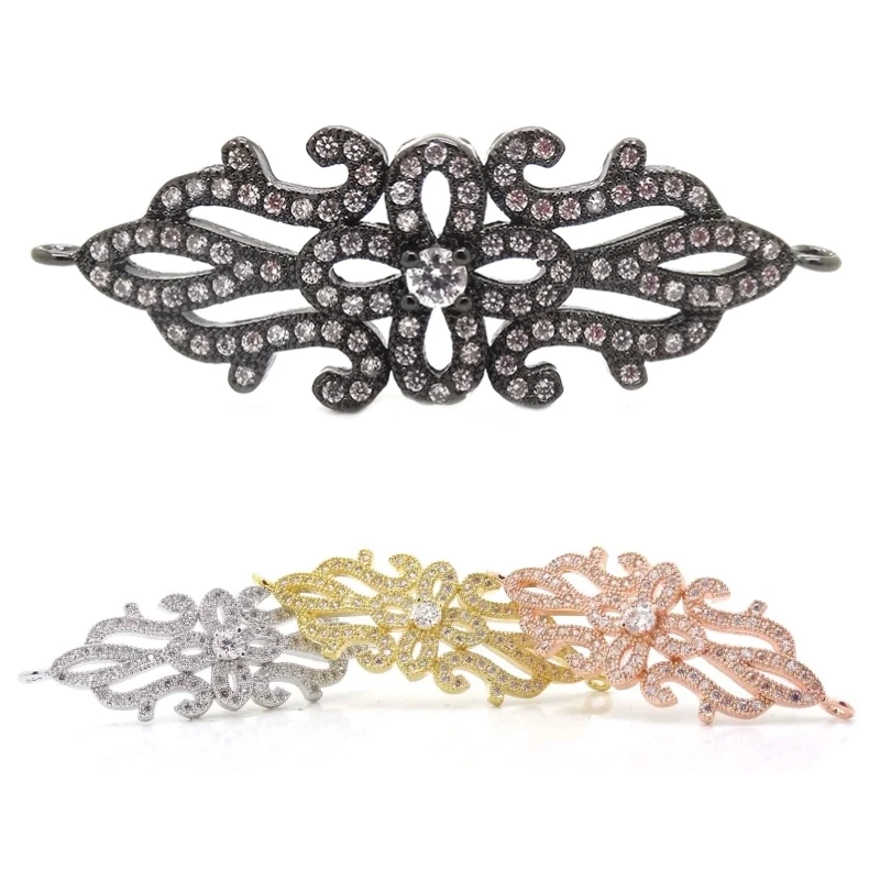 Новые Подвески полые филигранные цветочные ювелирные изделия фурнитура