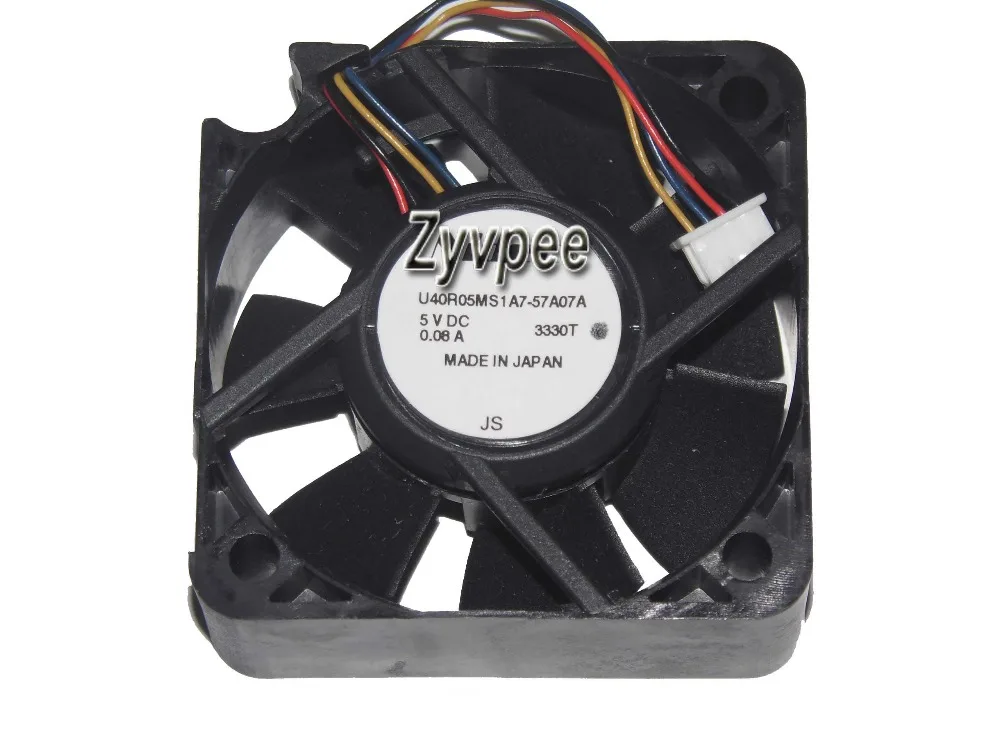 Новый 2 шт. 4 см 40*15 мм U40R05MS1A7 57A07A X880927 004 5 в 0.08A провода Шпильки чехол вентилятор для X