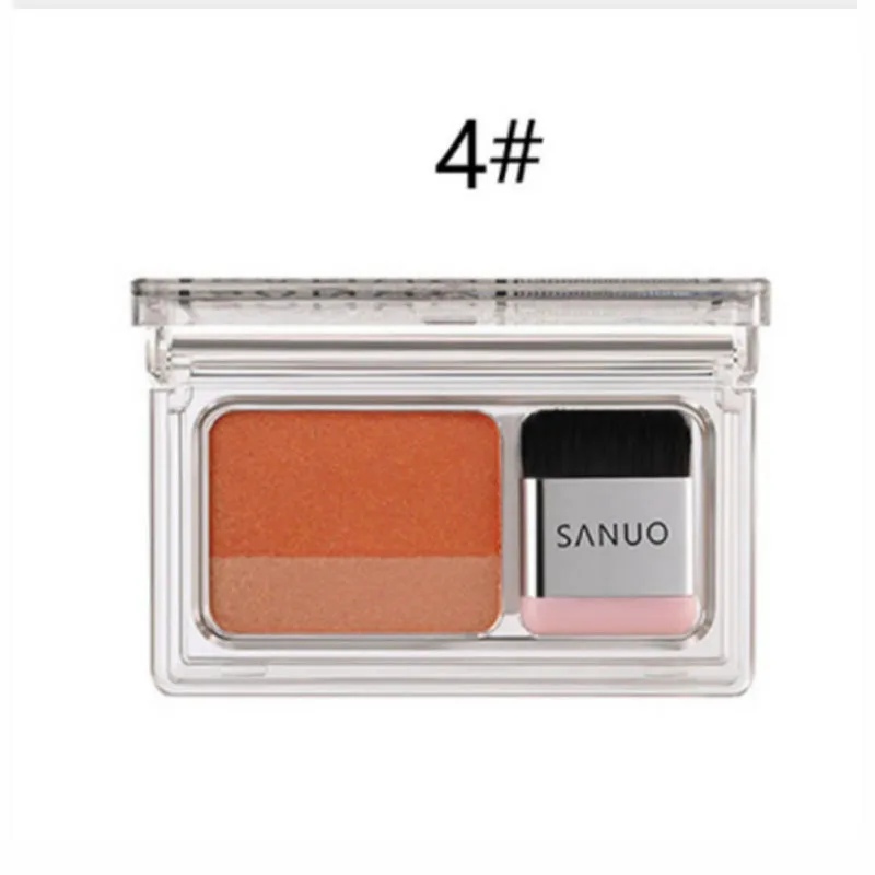 Magazine Lazy Eyeshadow Eye Shadow Double color Shimmer Palette продолжительный натуральный макияж