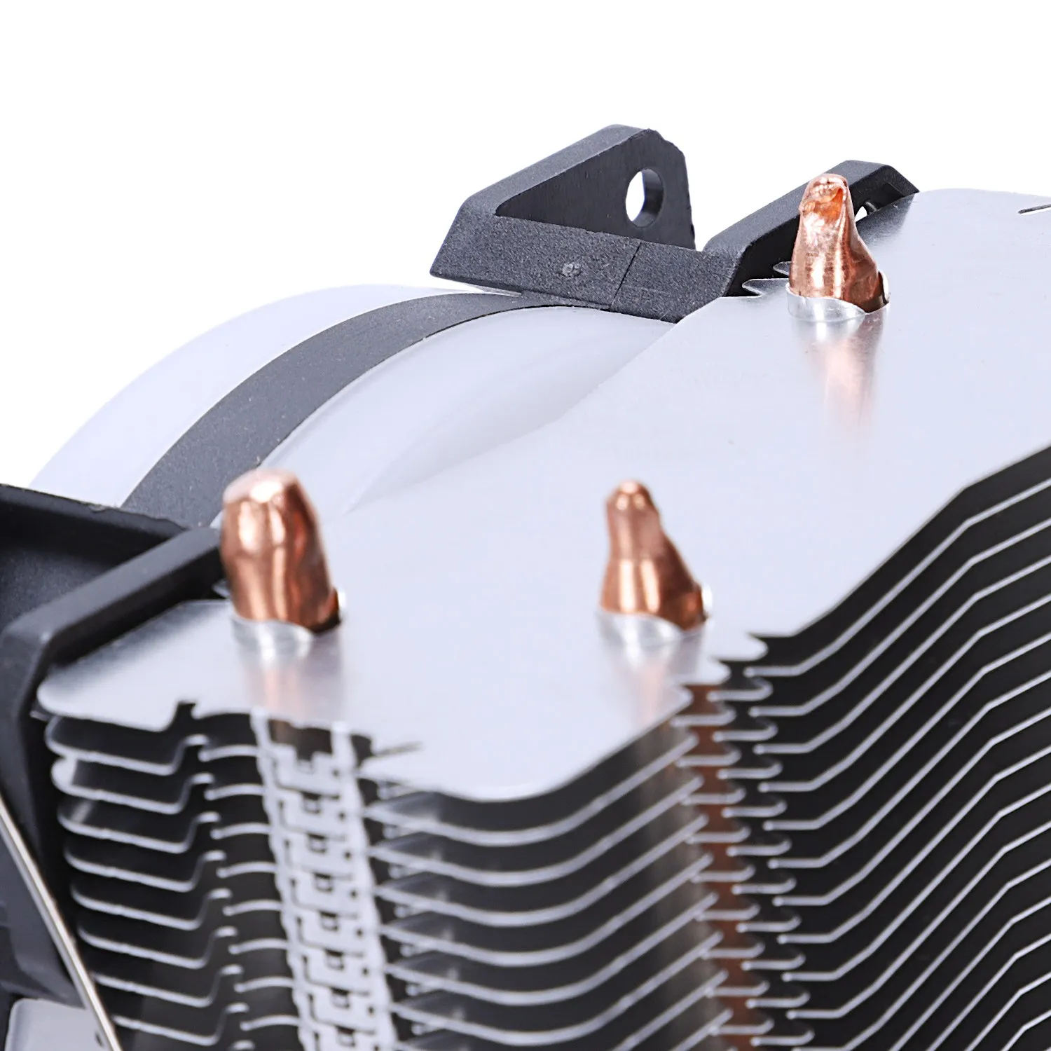 Lanshuo Led Чистая медь 2 тепловая трубка для 1366 1155 775 Intel/Amd мультиплатформенный радиатор Cpu 3 провода с подсветкой(пять цветов