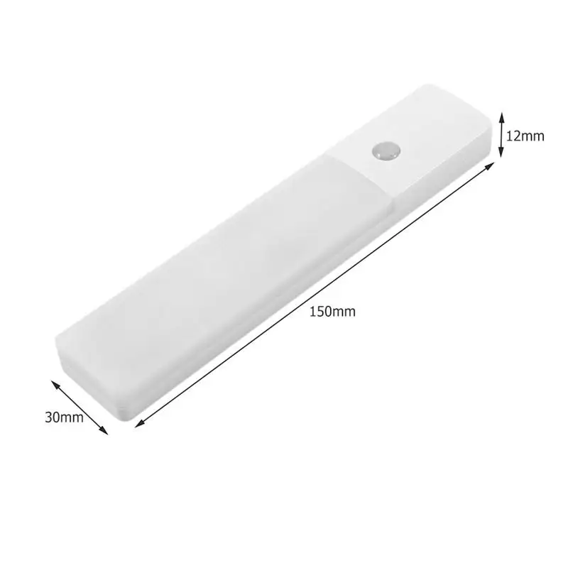 Светодиодный USB Платные движения Сенсор ночной Светильник человеческого тела