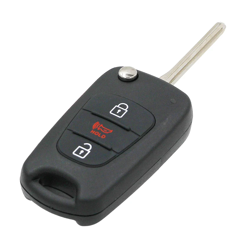 Складной флип чехол с 3 кнопками для пульта дистанционного управления умный