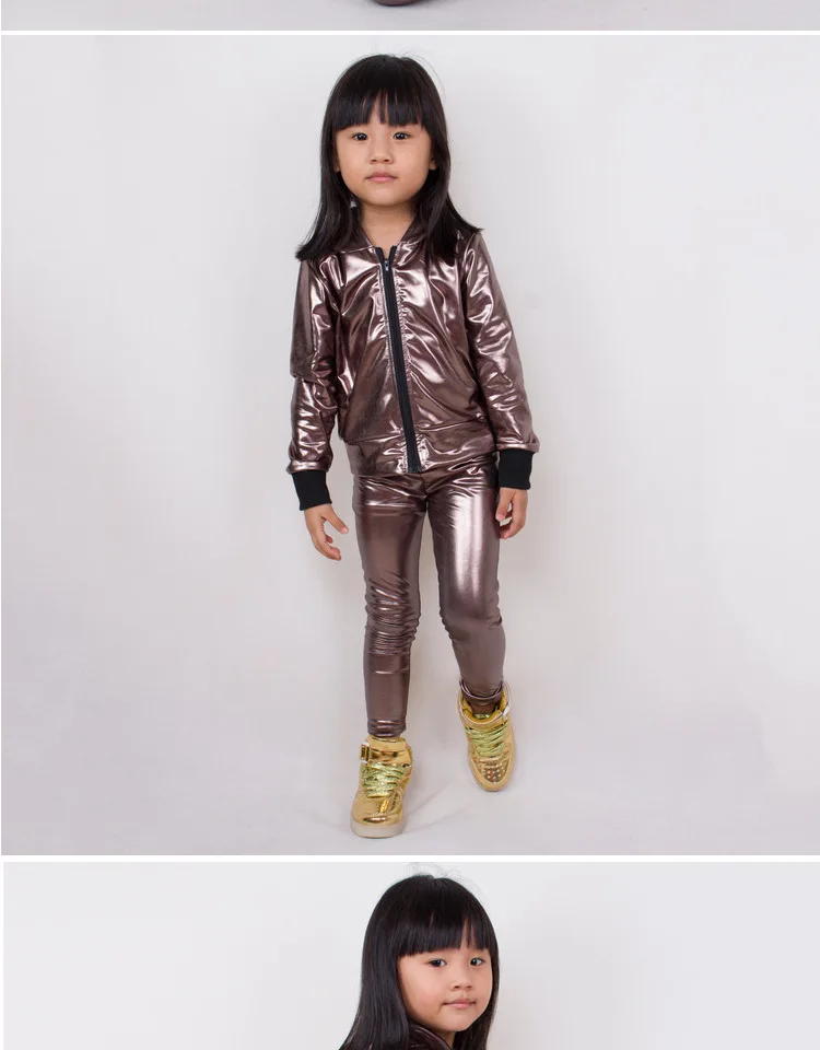 Весенне-Осенняя детская куртка-бомбер серого цвета для взрослых топы для выступлений на сцене с блестками feminina casaco танцевальное пальто в стиле хип-хоп