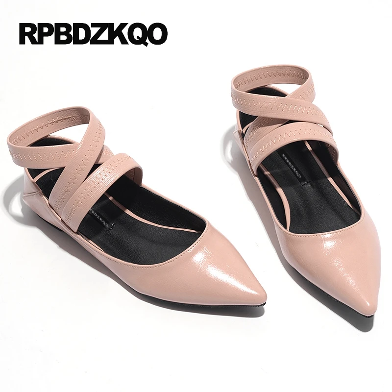 2017 удобный гладкий мелкий женщин дам надевать плоские Остроконечные Дамы