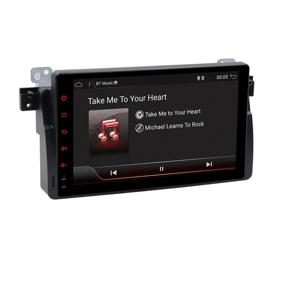 Bosion Android 7 1 Quad 4 Core Fit BMW E46 M3 автомобильный DVD gps Navi Wi-Fi г BT Радио RDS 2 ГБ Оперативная