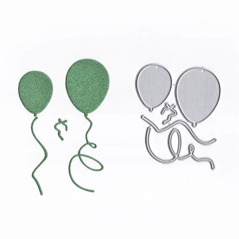 Воздушные шары металлические режущие штампы трафарет для скрапбукинга &quotсделай