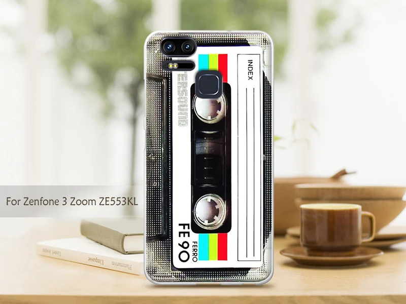 Телефон eiimoo чехол для ASUS Zenfone 3 Zoom ZE553KL чехол 5,5 силиконовый мультяшный задний Чехол для ASUS Zenfone Zoom S ZE553KL чехол Capa