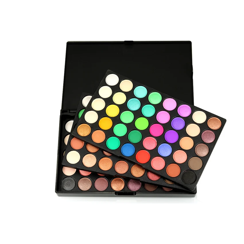 Профессиональный натуральный 120 Цвет супер светильник палитра теней для век