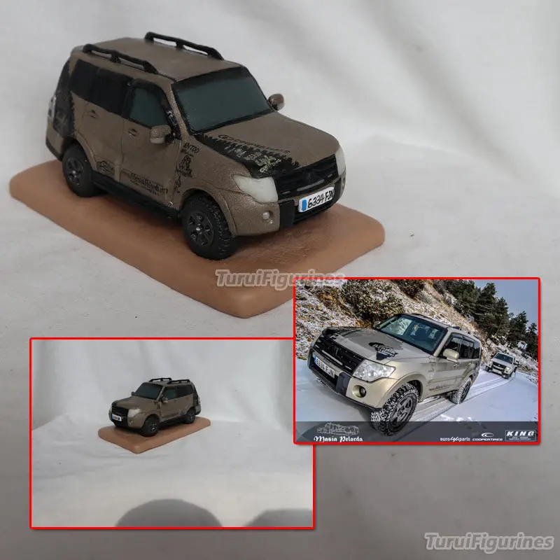 Арт OOAK коллекция Полимерная глина на заказ модель автомобиля вручную уникальный